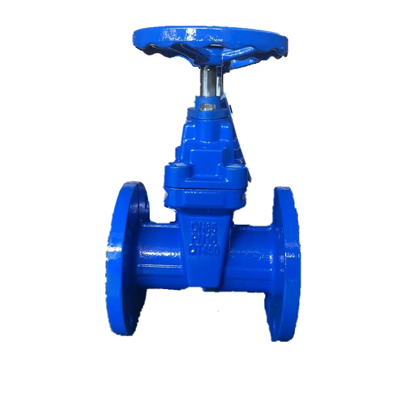 Good Quality DIN F4 CAST IRON GGG50 DN100 ductile iron resilient russia gost gate valve