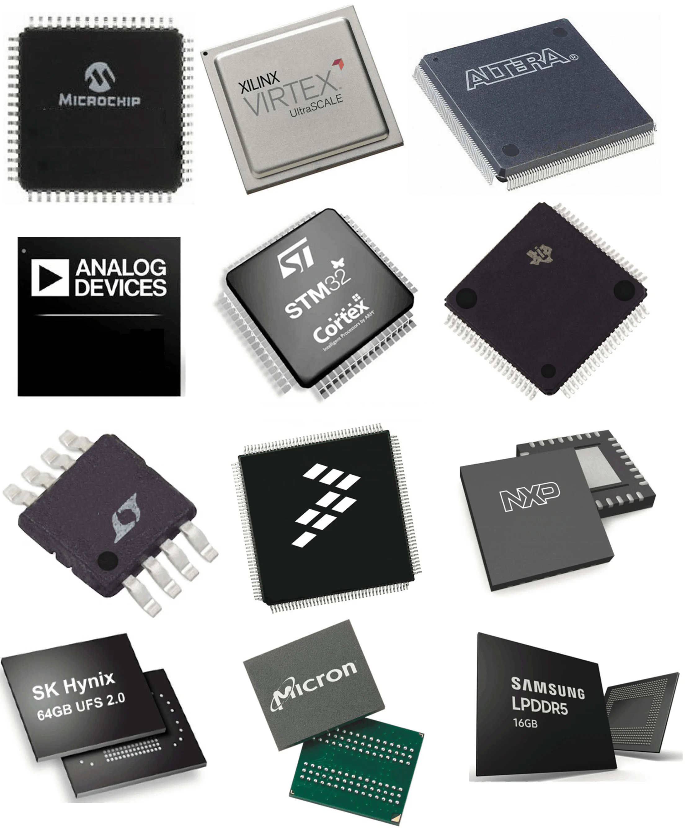 XC5VLX110-1FFG676C XC5VLX110-1FFG676I New Original Electronic Components Integrated Circuits FPGA