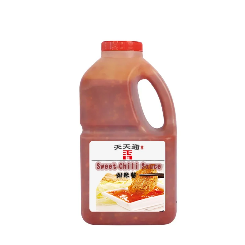 Factory Supply Halal Fast Food Restaurant Sweet Chili Sauce Fried Chicken Fries Dipping Sauce