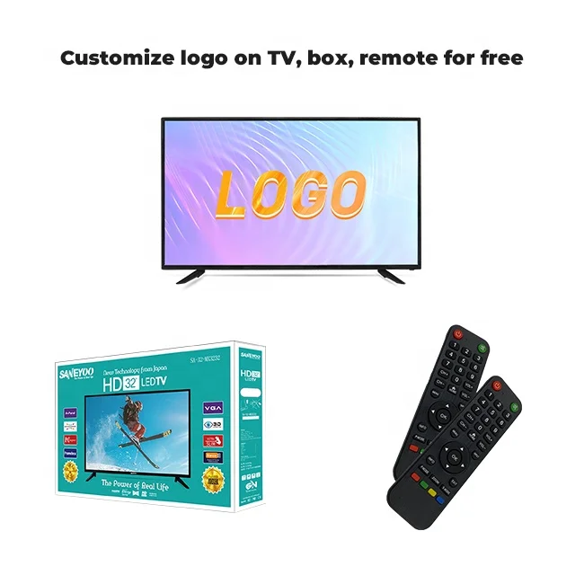 Tv Set 82 Inch Smart Uhd 4K Flat Screen Led Televisions 2G 16G