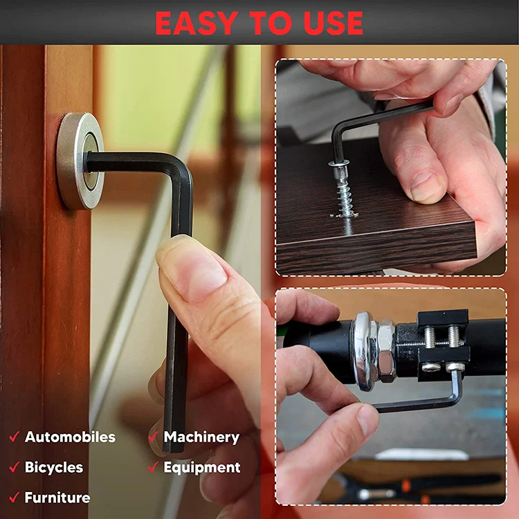 China HS  Zinc Plated Open End Wrench Torx Key Hex Key Set Allen Key Wrench