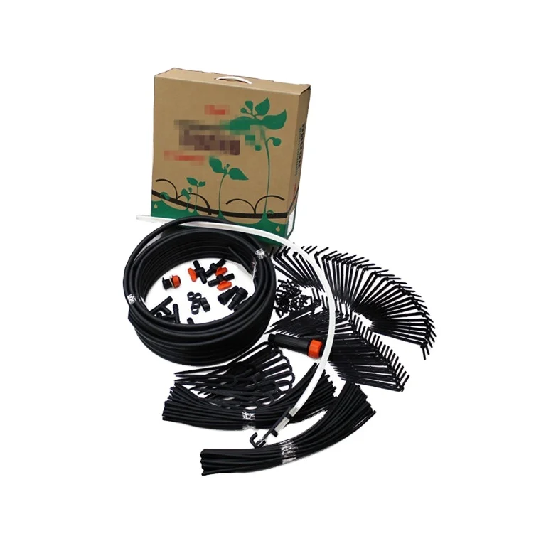 DIY automatic garden flower micro drip irrigation system