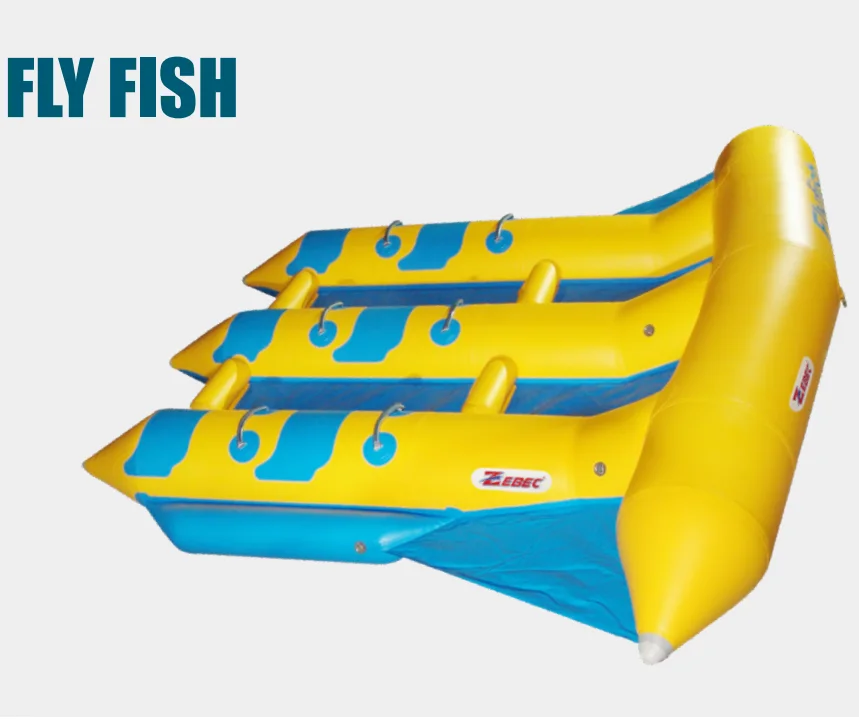 Zebec Kxone flyfish shape boat inflatable flying fish  entertainment boat with factory price
