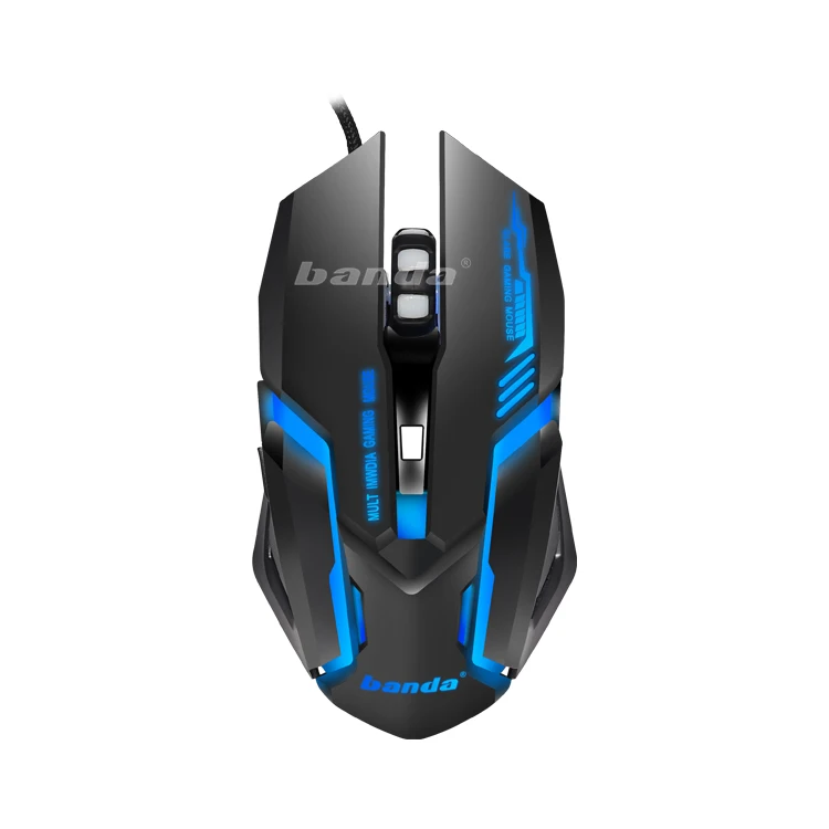 G1 Game Gaming Mouse 7-Color RGB Breathing Led Light Pc Laptop Mouse Universal USB Wired Mouse