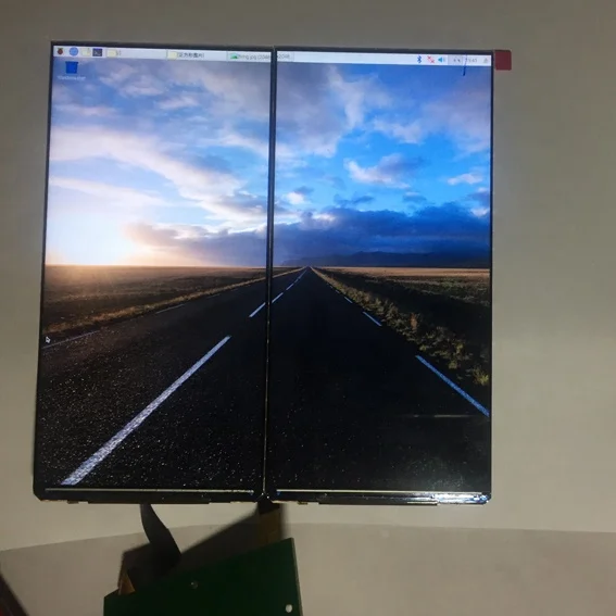 1440*1440 720*1440 6 inch dual in-cell touch screen display with HDM-DSI MIPI controller running for RaspberryPi/Windows/Linux
