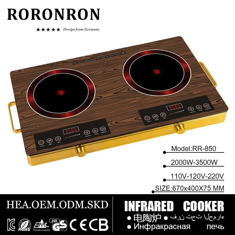 dual electrica lhousehold kitchen hotpot Digital battery multi-functional induction cooker double