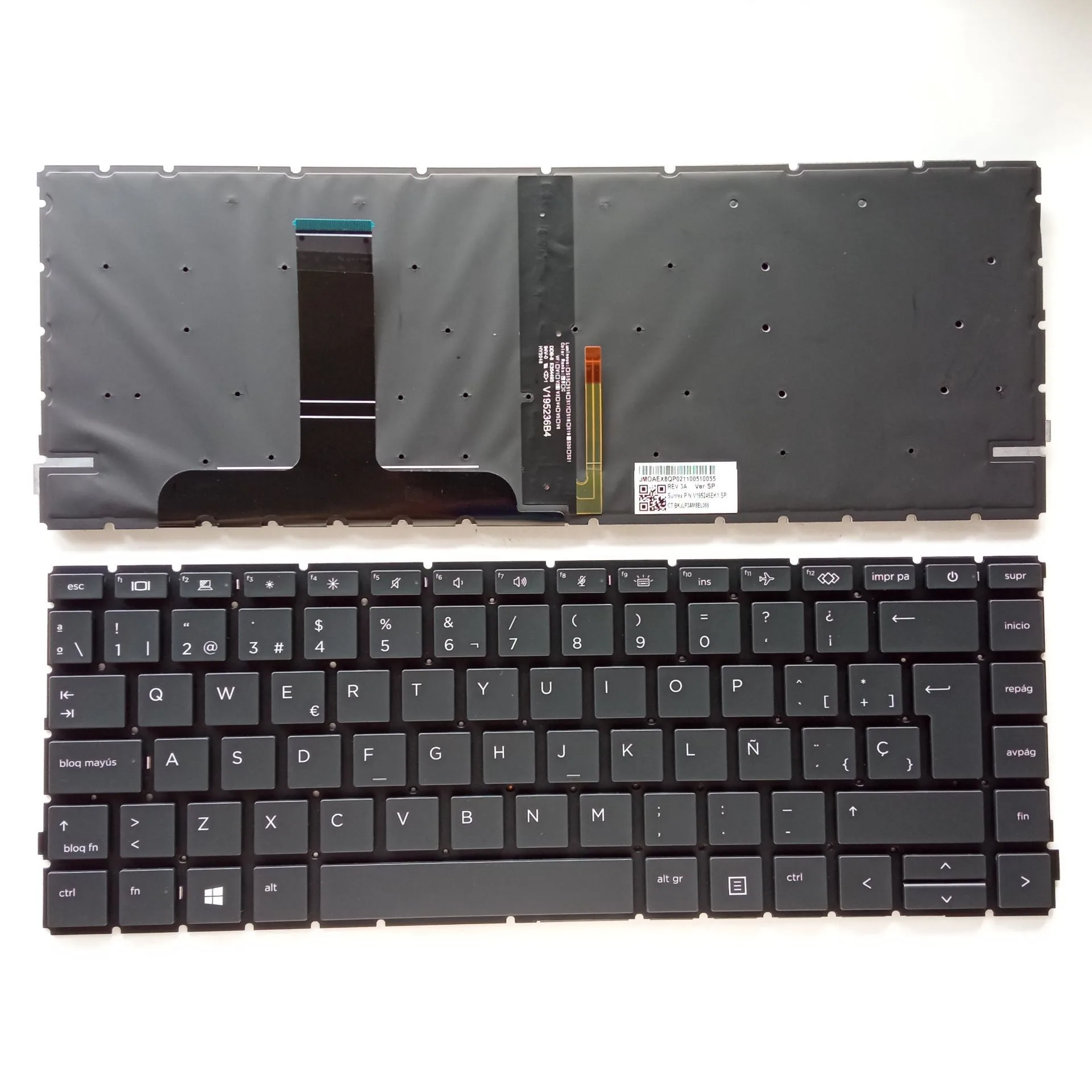 Keyboard Replacement for HP ProBook 440 G8 445 G8 Keyboard Backlit no frame Spanish layout New