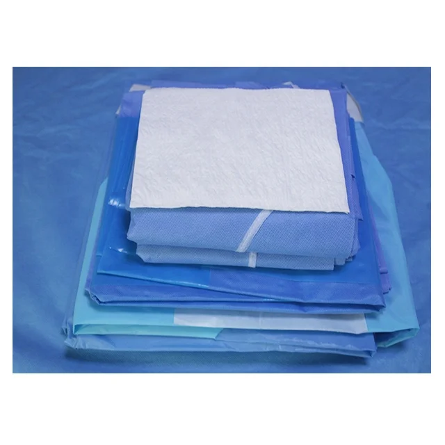  Disposable E.N.T surgical packs Surgery Surgical Incise Eye Scalp Holes Drape and