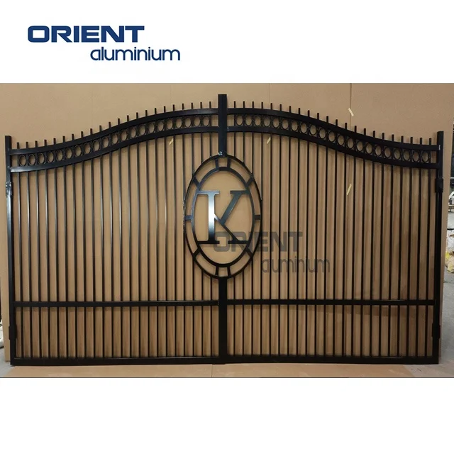 In Pakistan Latest Tubular Square Pipe For Front Home House Grill Sliding Single Main Door Aluminium Gate Designs
