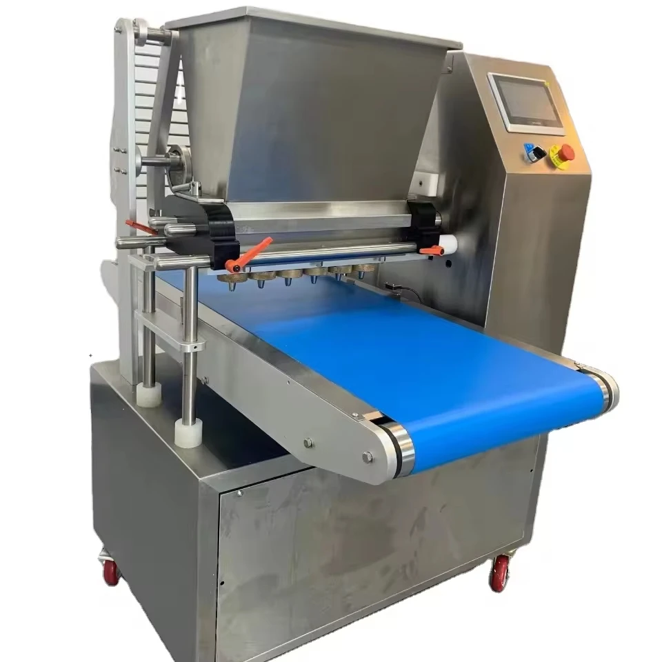 automatic mini biscuit cookie depositor machine Industrial Rotary Cookie Biscuit Making Machine For Supplier