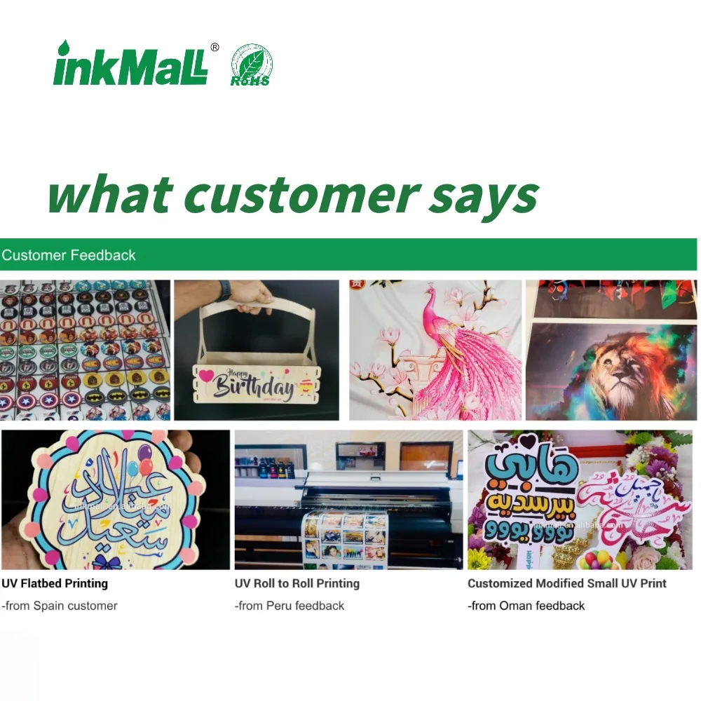 500ml Excellent Fluency LED UV ink for Epson V540 TX800 XP600 UV inkjet printer ink