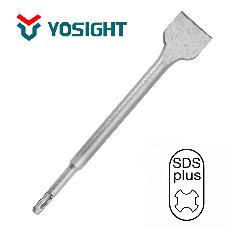 SDS PLUS Wide Flat Chisel 14x250x50mm for Concrete Stone Masonry