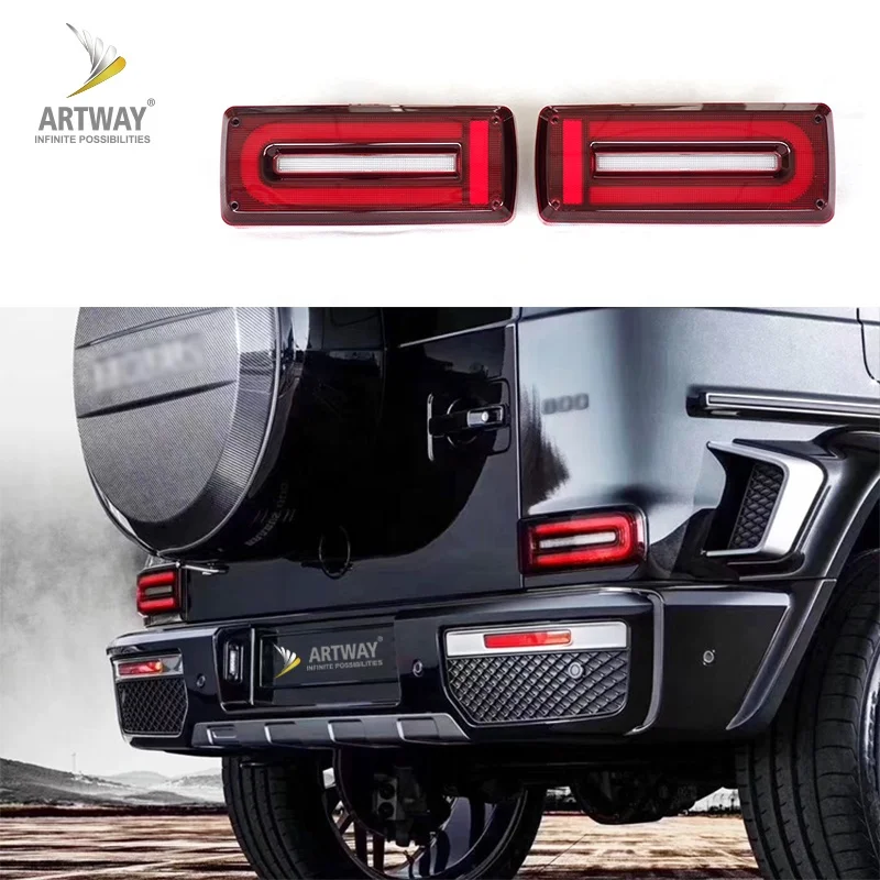 Обновленные задние фонари для G-класса W463 G65