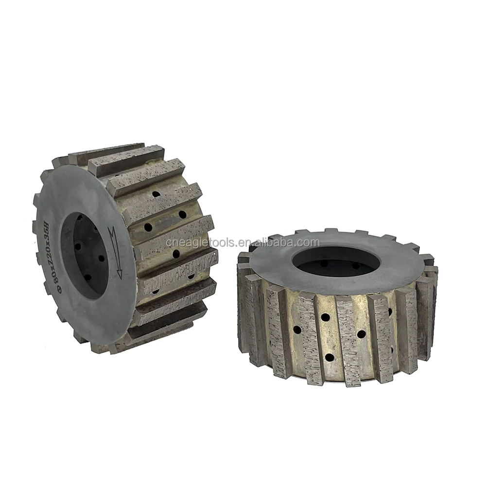 Crawnedeagle Diamond CNC Profile Wheels Z35/Z40/Z45 Segmented Diamond Profiling Tools for Granite Quartz Stone