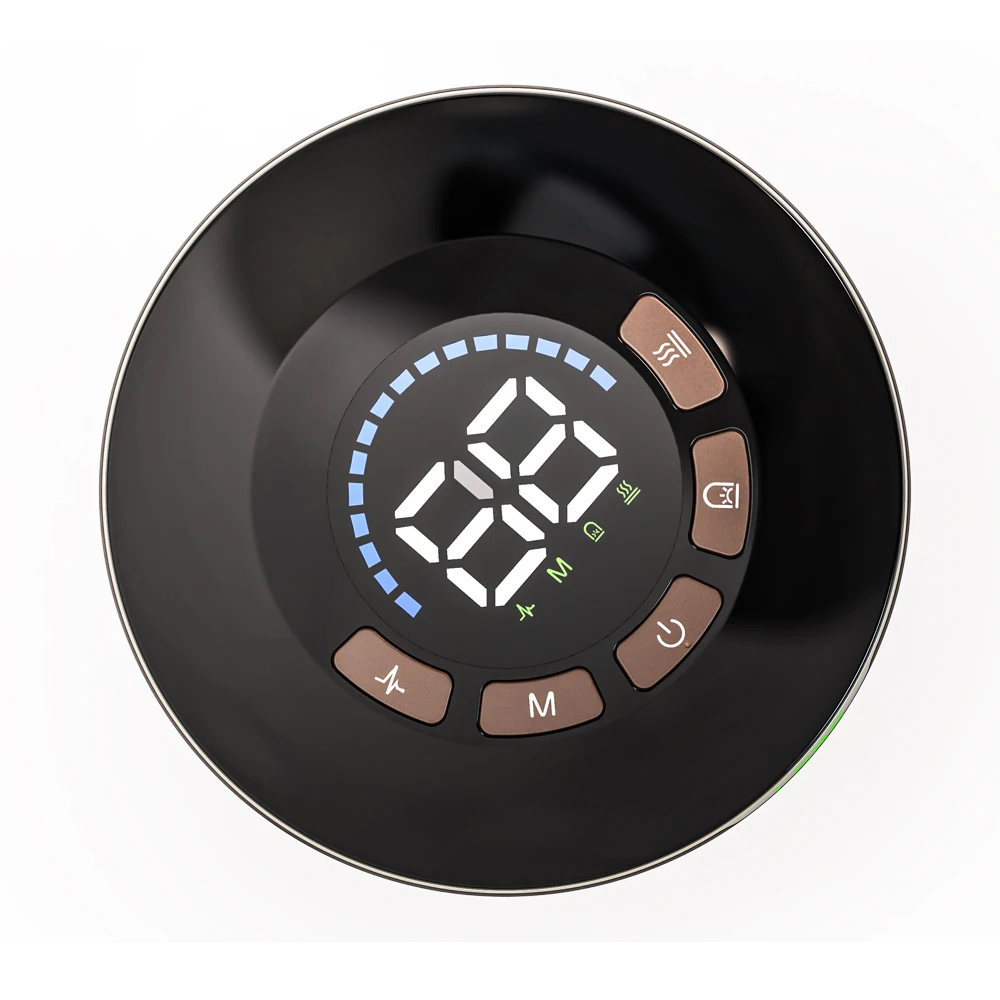 Achefly Adjustable Cordless Portable Multi-Function Pain Relief Red Light Heated Vacuum Suction Cup Smart Cupping Therapy