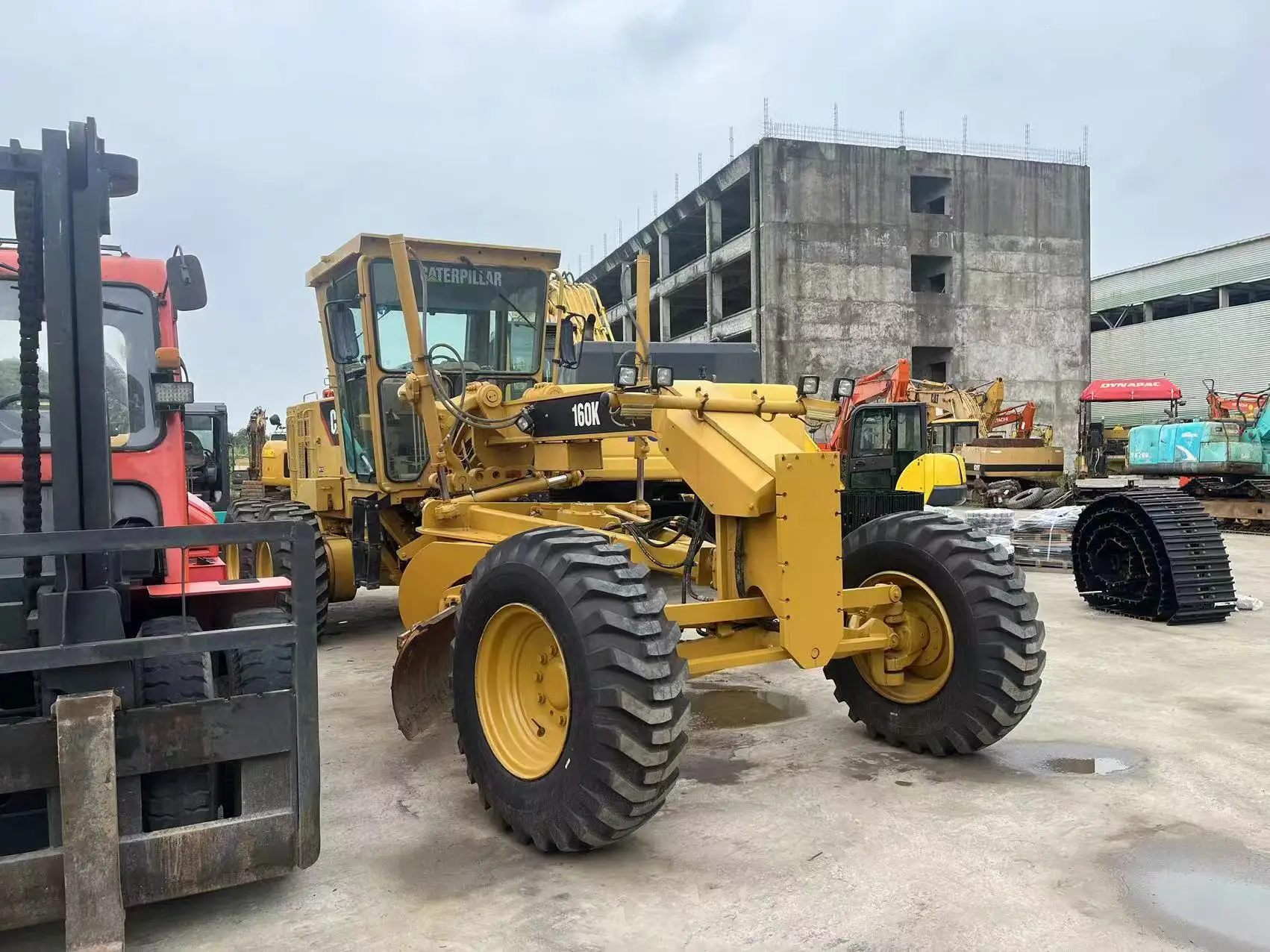 Almost New Used Original Caterpillar 160K 140K 140H Cat 140g 140m 140 Motor Grader For Road Building