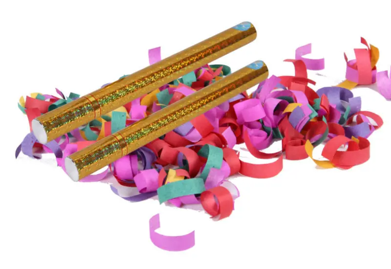 Popular Design Cannon Confetti Biodegradable Custom Party Popper Wholesale Spring Confetti Poppers
