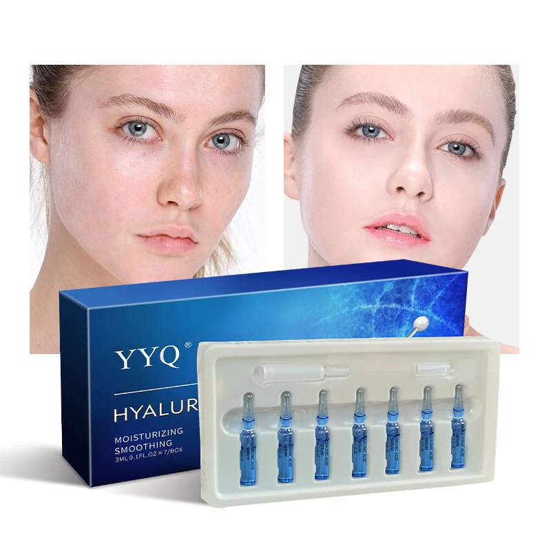 OEM/ODM private label factory wholesales facial concentrate moisturizing hydrating Hyaluroni HA ampoule serum face serum