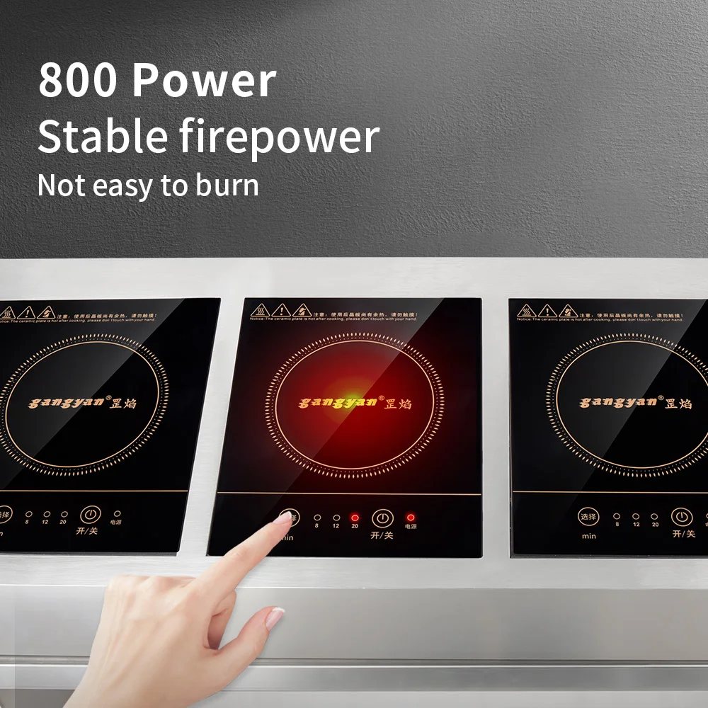 Korean Commercial 4-head induction cooker box Rice pressure cooker Stainless Steel 1.2l  Electromagnetic High-Pressure Cooker