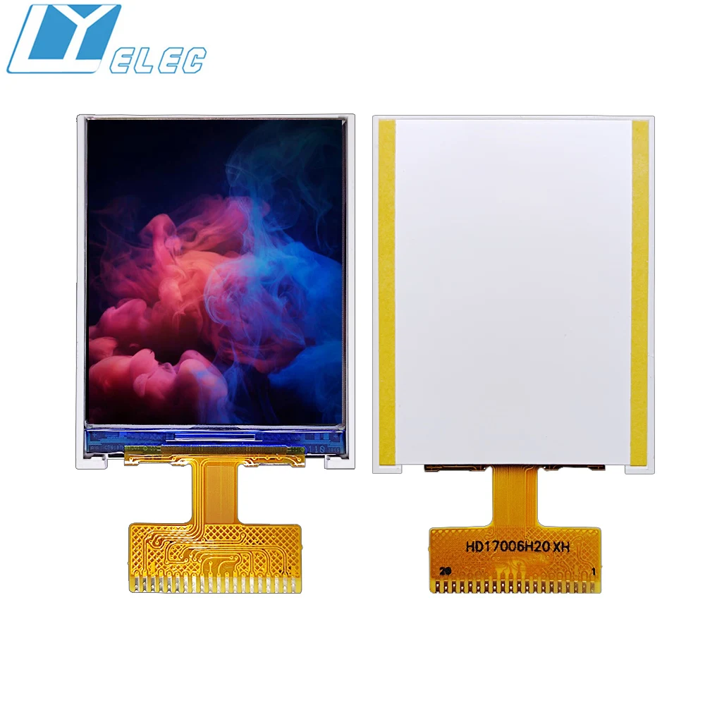 Manufacturer 1.8 1.77 inch 128xRGBx160 ST7735S 20 Pins parallel HD17006H20 XH liyuan factory HX170S226  HZ177N1 TFT LCD Display