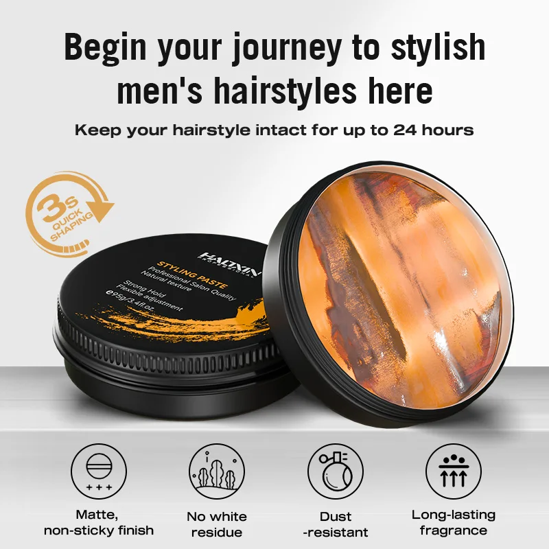 High Quality Hair Styling Wax - Ultra Strong-water Based
