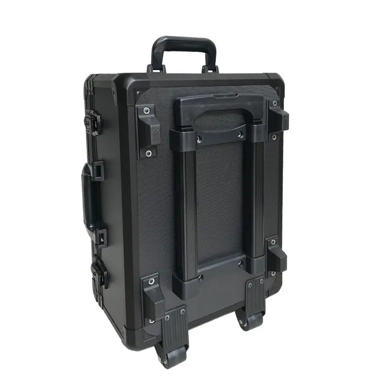 Professional Factory Aluminum Tool Case with Wheels and Handle