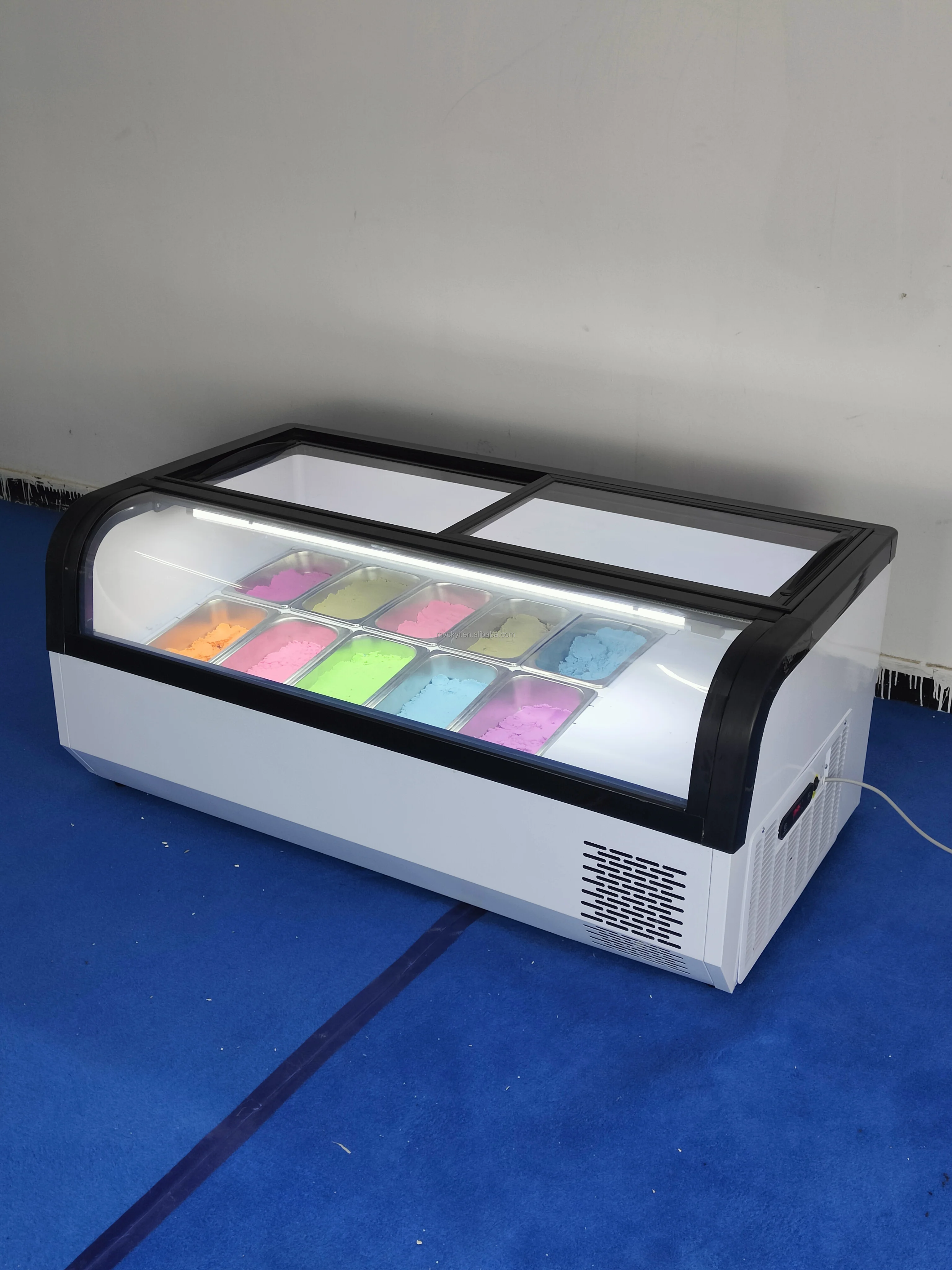 Mvckyi ice cream showcase freezer batch freezer For Refrigerated Equipment Ice Cream Display Freezer