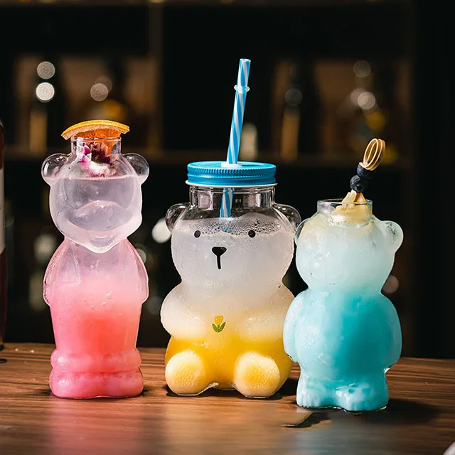 Wholesale Custom logo modern Thickened transparent vampire straw Glassware for Business gifts Christmas gift wine glasses