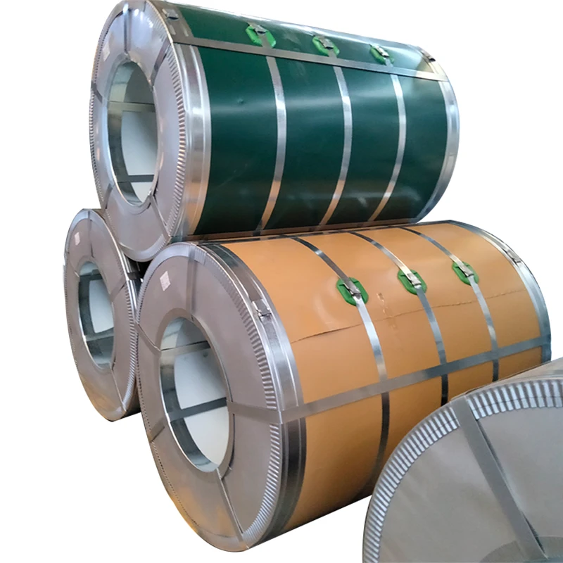 ASTM DIN JIS GB Decorative PPGI Steel Coil Prepainted Galvanized Steel Coil 0.6mm Jumbo Color Coated Galvanized Steel Coil