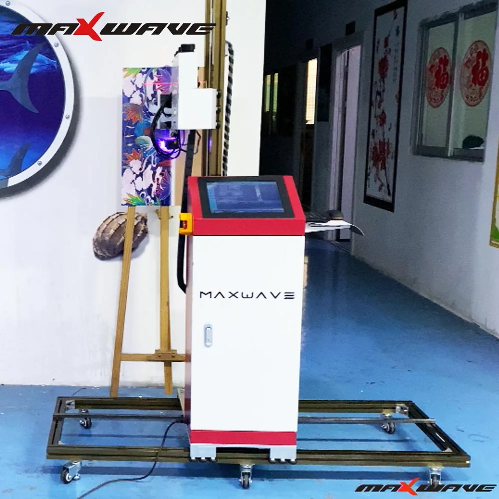 Maxwave Automatic 3D Vertical Wall Printer Wall Painting Printing Machine Price