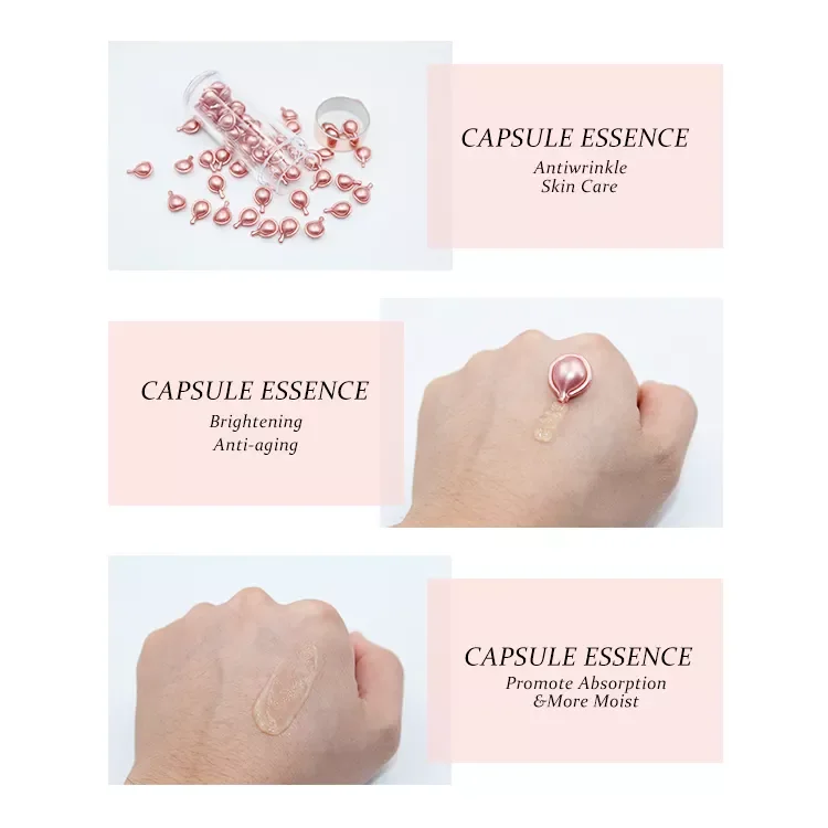 2022 Factory Price Capsule Serum Capsule Retinol Anti Wrinkle Eye Peptide Anti Wrinkle Multi Effect Moisturizing