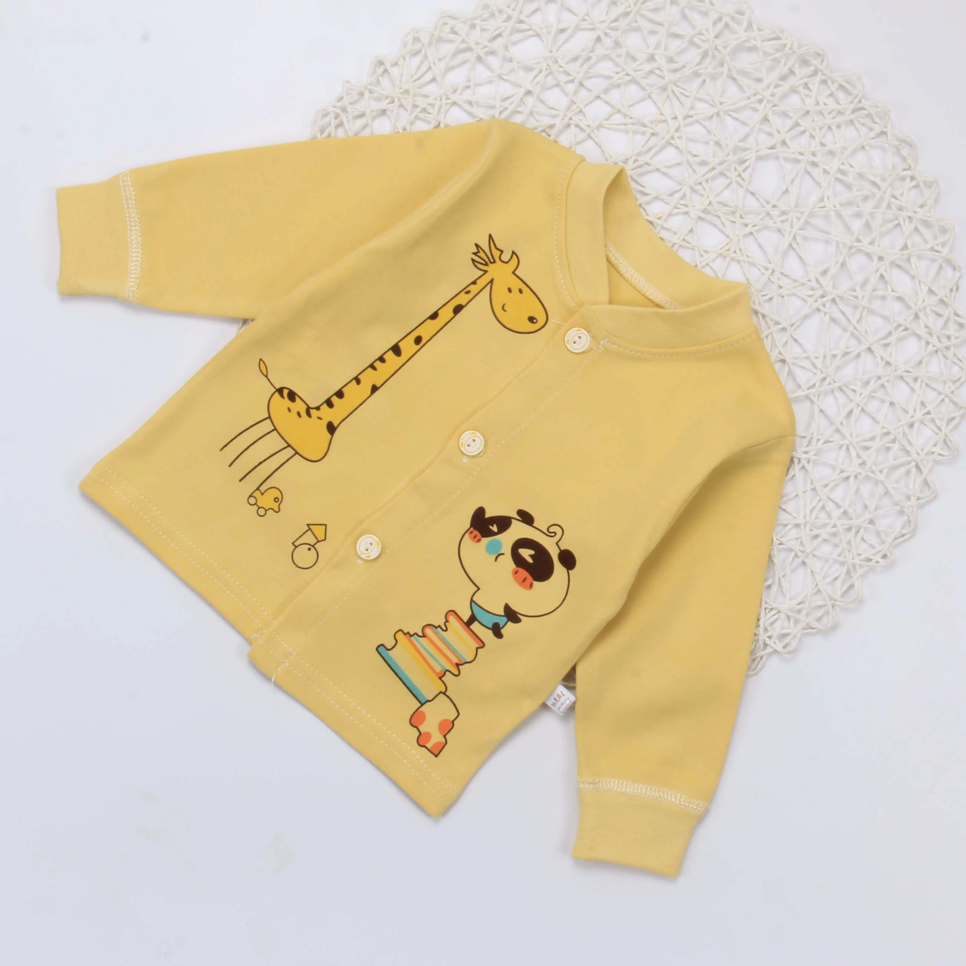 
baby underwear cotton kids Spring and autumn pajamas baby underwear 0-3-year-old T-shirt organic baby clothes 