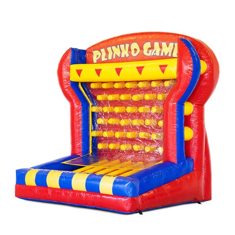 Промышленная прочная надувная плинко Карнавальная игра спортивные соревнования надувные мяч выигрышная для соревнований