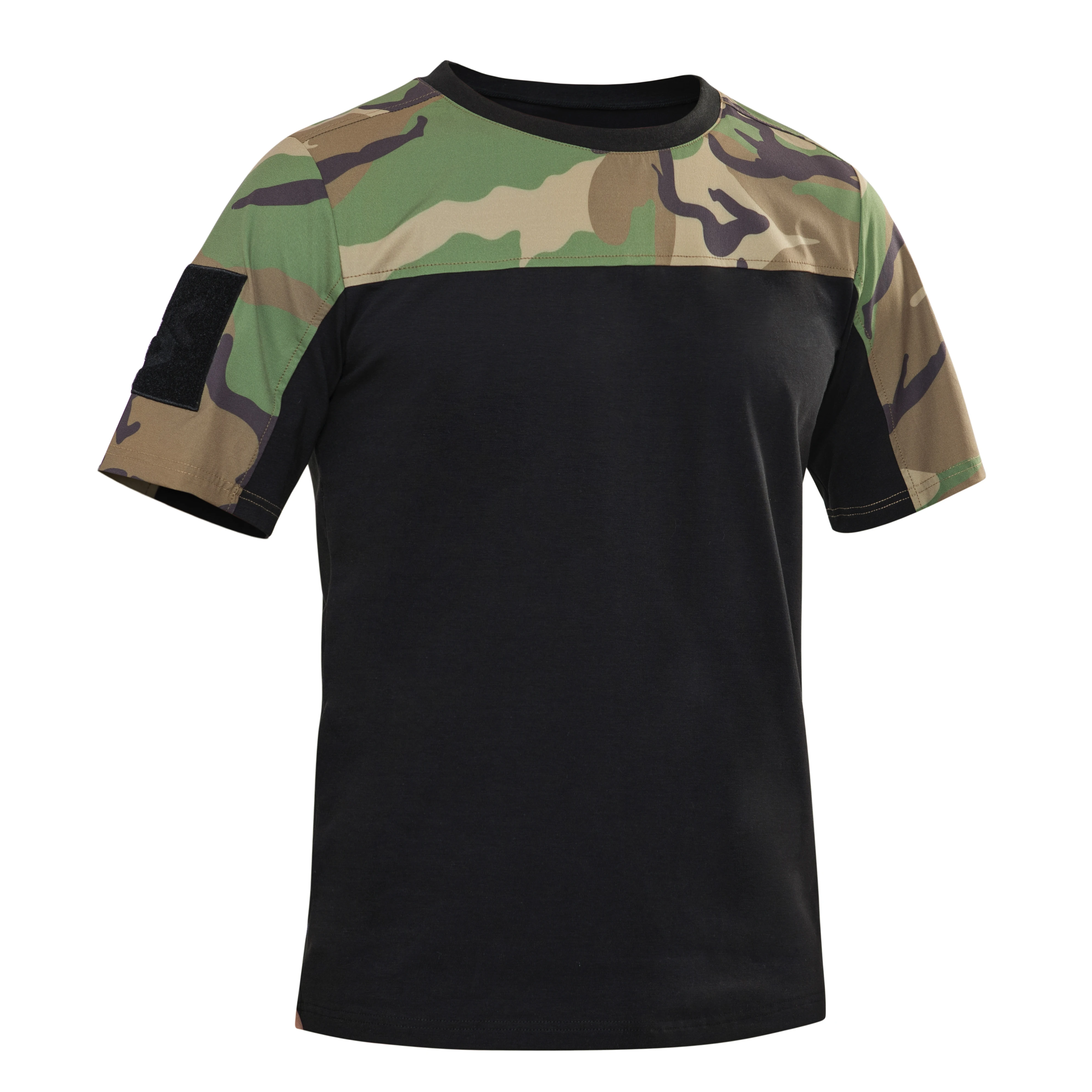 high quality multi colors woodland camo round neck T-shirts mens tshirt cotton short sleeve