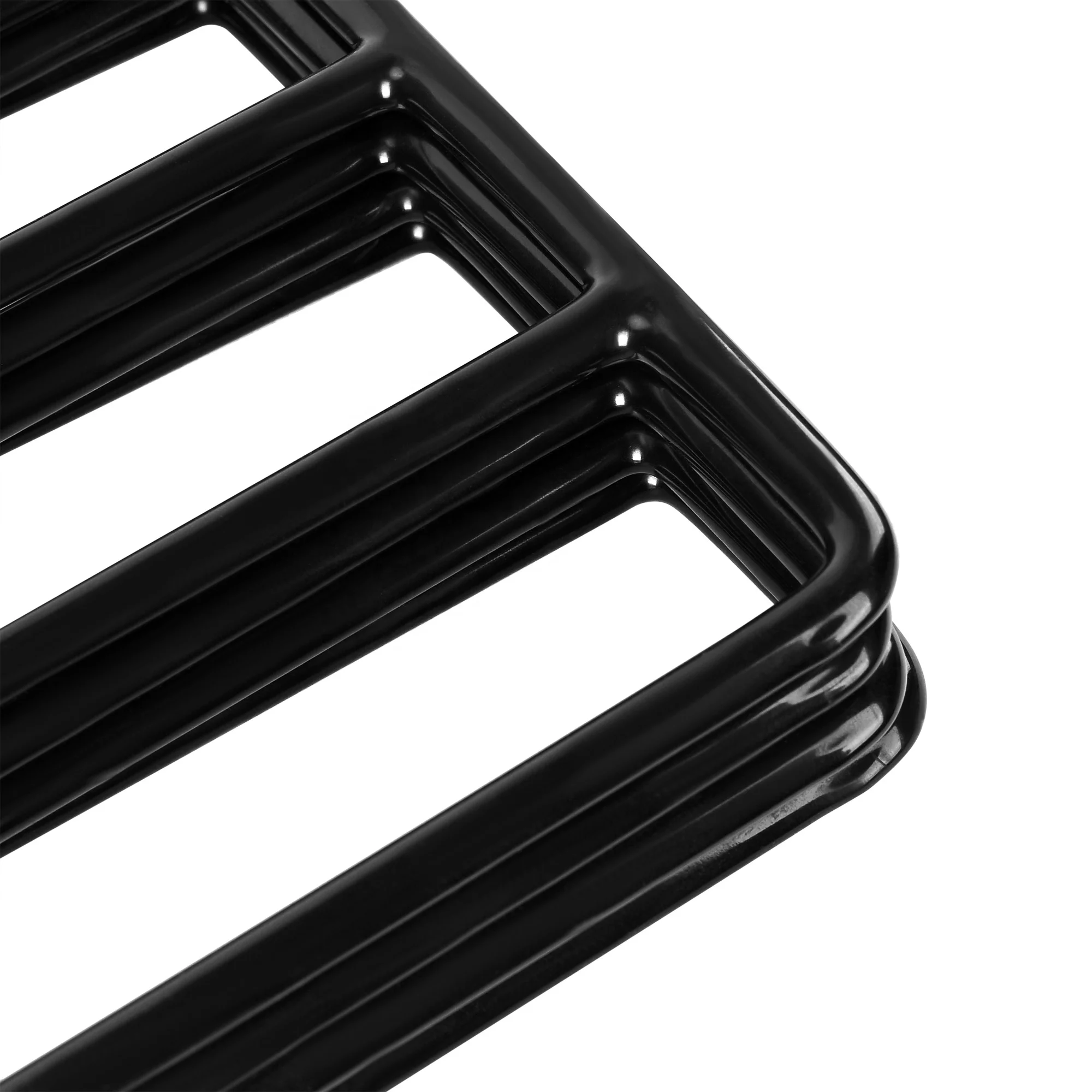 Wholesale Non Slip 5 Tier Open-Ended Cloth Pants Hanger Closet Storage Organizer Saving Space Metal 4 Pack Pants Hanger