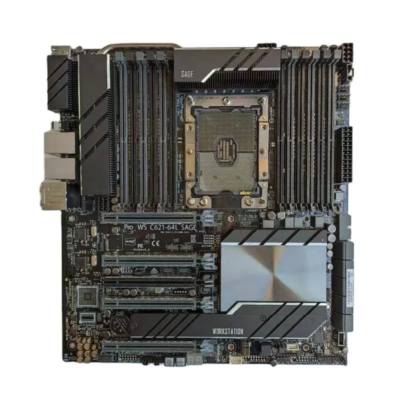 Материнская плата Pro WS для рабочей станции ASUS LGA 3647 CEB поддерживает 4 GPUs 10 SATA M.2 Intel Gigabit LAN USB 3,2 Gen 2
