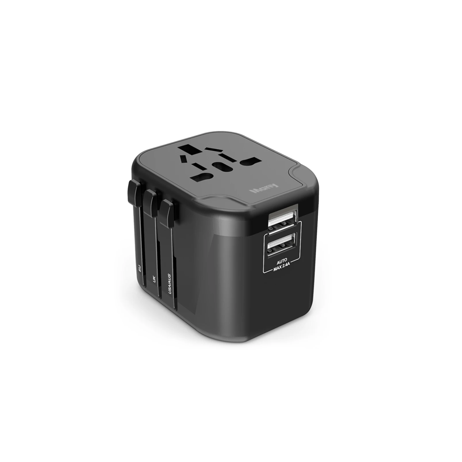 New Product universal travel charger adapter mini 2 usb electrical plug socket mini