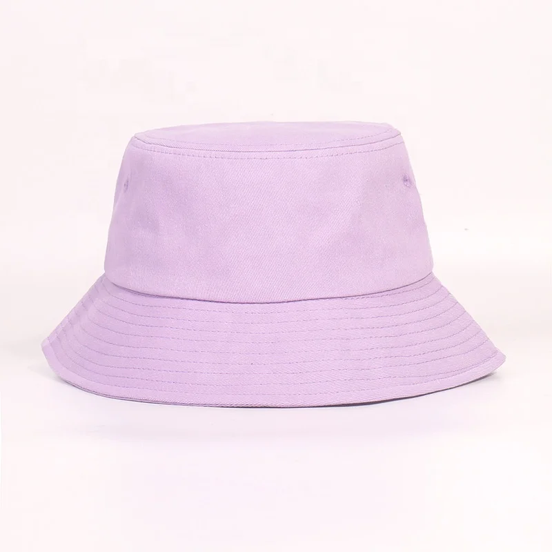 WD-A1054  Blank Bucket Hat Manufacturer Colorful Chic 58cm Fisherman Hat