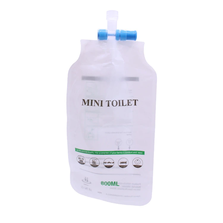 High Quality Adult Urine Funnel  Plastic Portable Female and Male Outdoor Toilet Emergency Urinal Container Plastic Urine Bottle