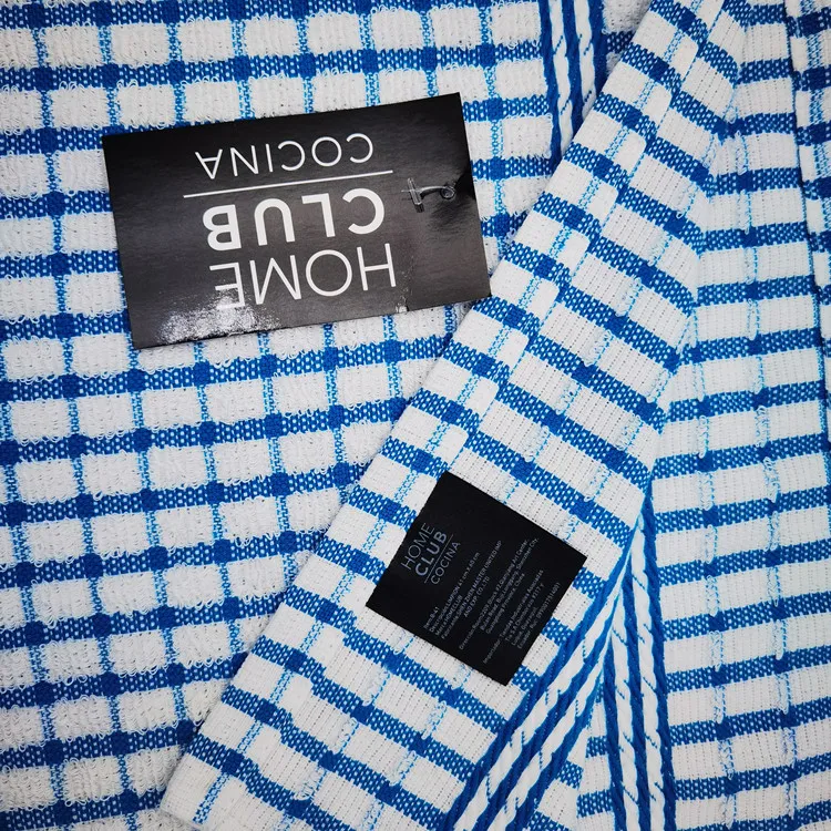 
100% cotton yarn- dyed jacquard terry kitchen towel 