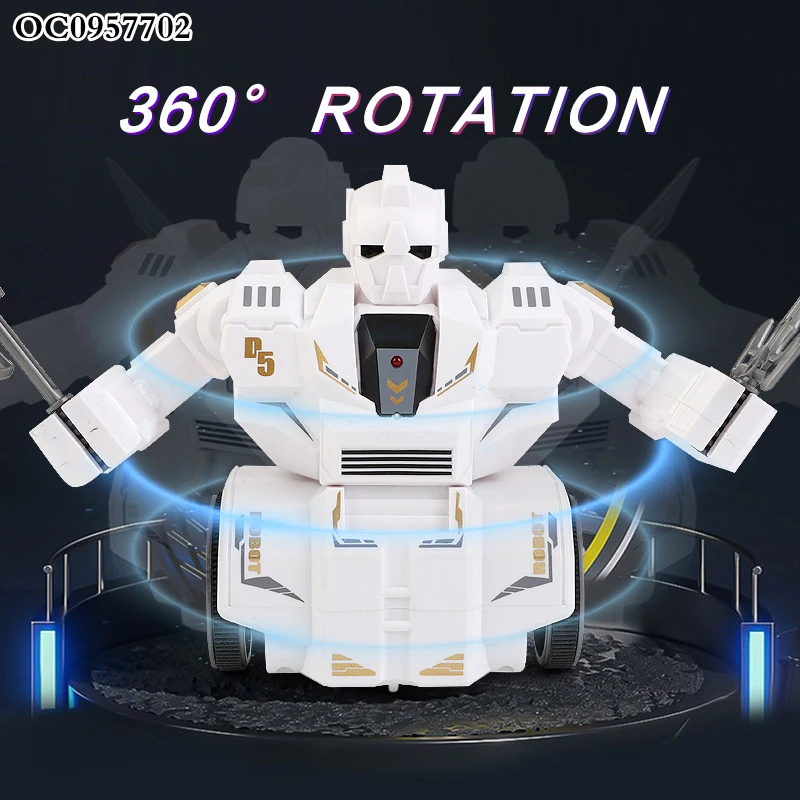 Newest 2.4G 7CH rc fighting robot toy remote control battle robot for kids