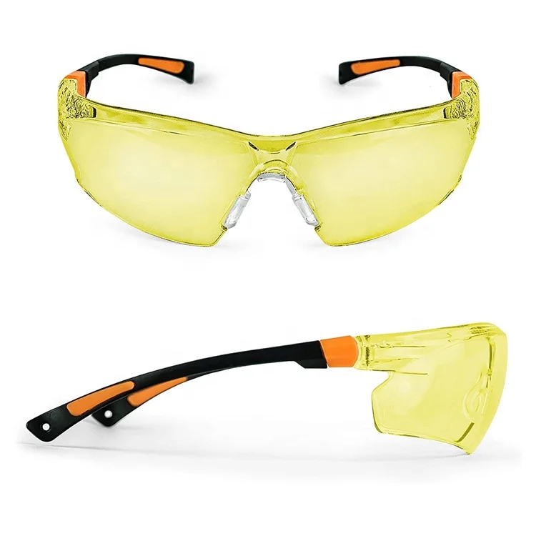 Wejump Safety Glasses Protective Eyewear anti dust scratch fog transparent Work Safety Glasses with Ansi Z87 CE EN166F