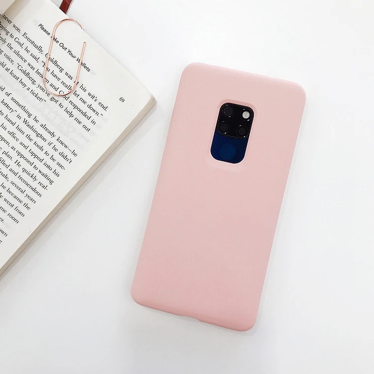 Original silicone full cover phone case for huawei mate 20 pro