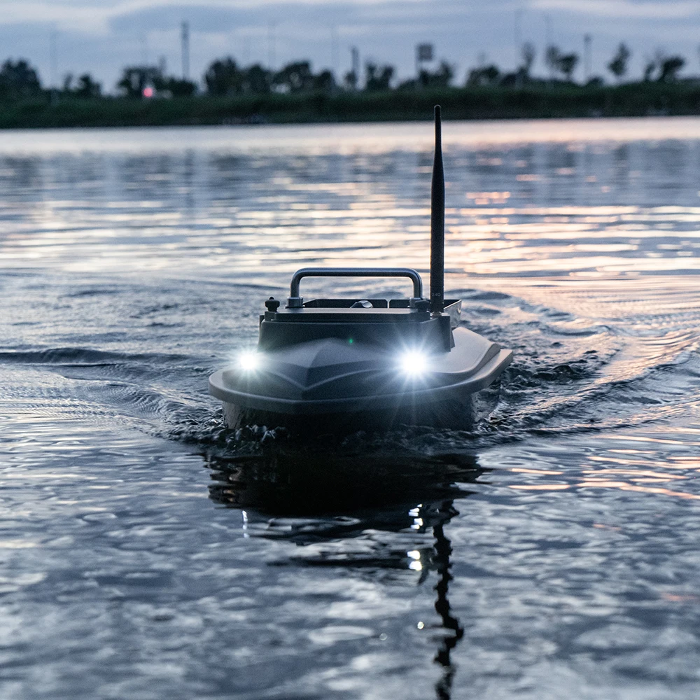 Remote Control Fishing Bait Boat With Good Price Supply 500M Fixed Speed Cruise RC Fishing Bait Boat With 4 LED Lights