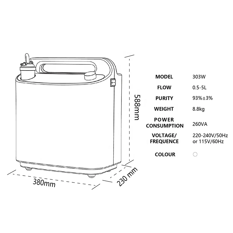 MICITECH breathing apparatus medical 3l oxygen generator concentr usa oxygen portable oxygen concentrator