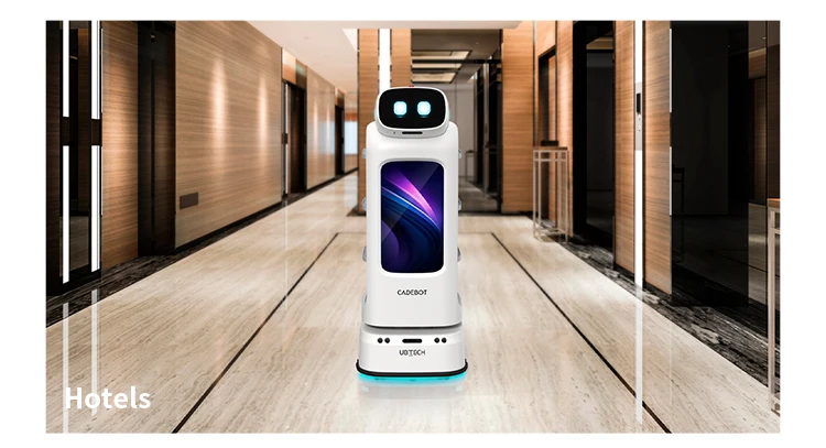 2024 предпочтительный Интеллектуальный робот ресторан Доставка еды отель автоматический официант заводской автомобиль