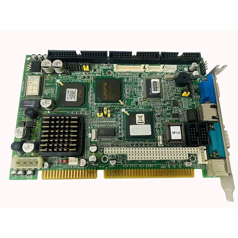 Встроенная Материнская Плата ЦП поддержка CF / PC 104 разъем 430TX CT69000 чипсет полуразмерная материнская плата