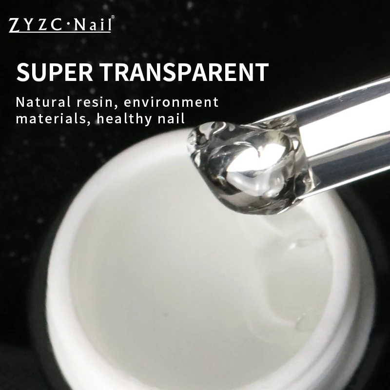 2023 Hot selling PVC Solid Soft Nail Clear UV Gel DIY  Non Sticky 3D Carving Soak Off Gel Polish