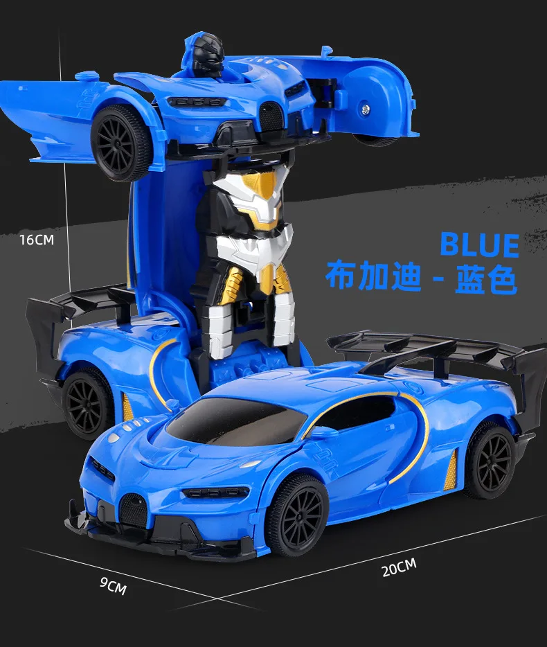 Deformation Robot Remote Control Electric Transform Car Toy Gift For Kids Educational Toys