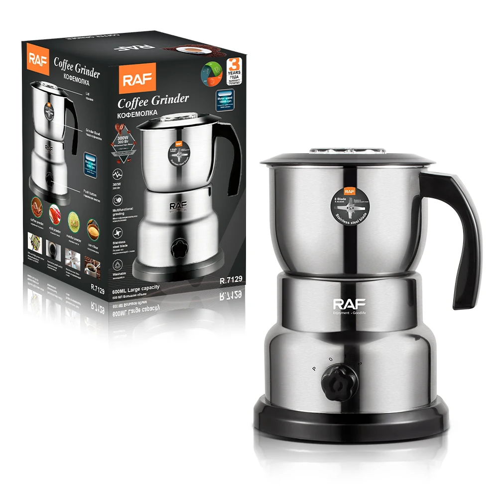 4 Blades Household Professional Coffee Grinder  Multi-functional Stainless Steel Coffee Grinder
